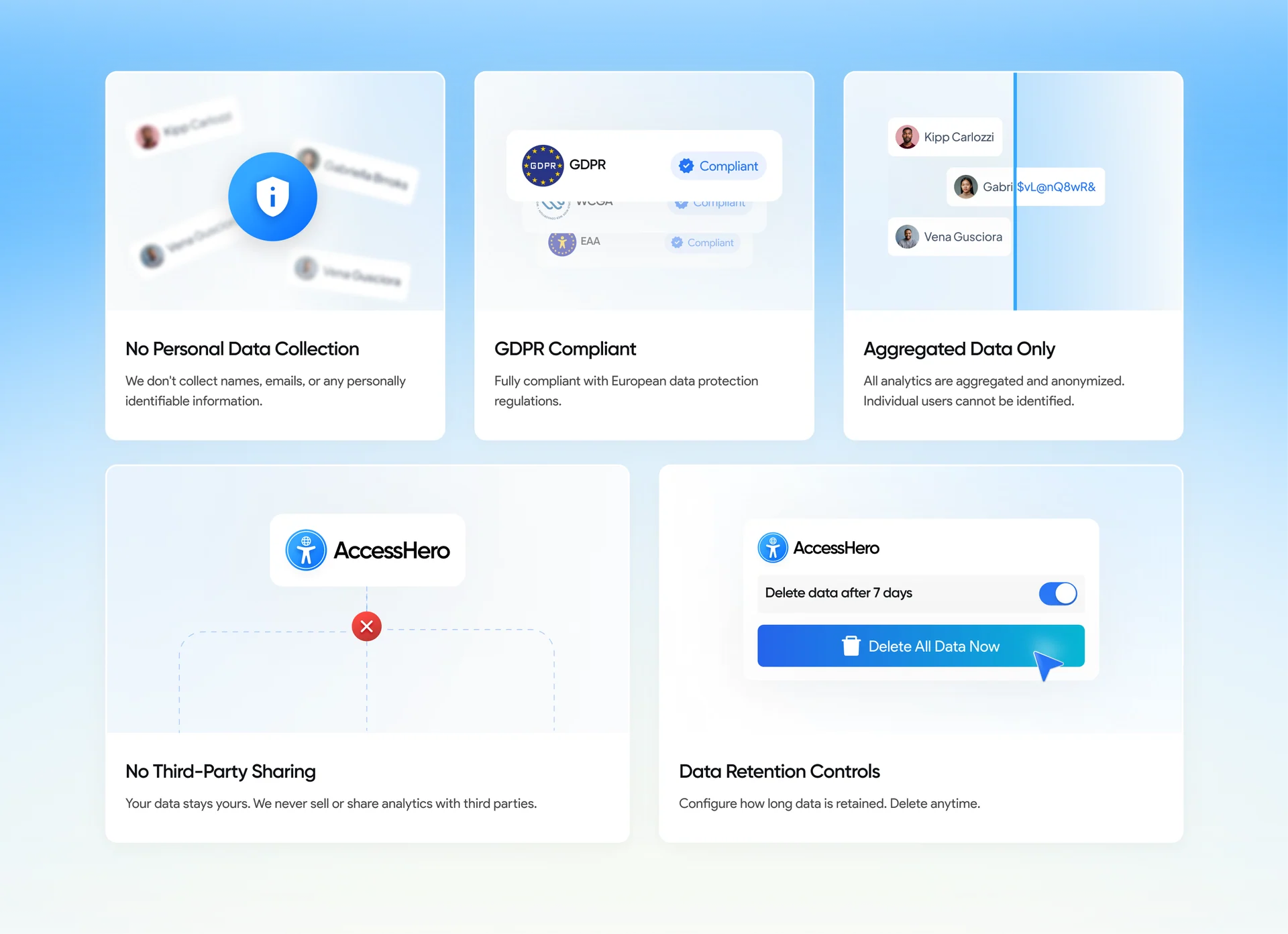 AccessHero website and branding design